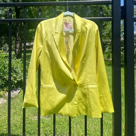 Anthropologie Hutch Satin Blazer NWT - Picture 8 of 14